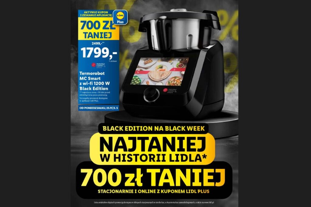 🔥 Lidlomix 700 zł TANIEJ! Tak tanio jeszcze NIGDY nie było! 🛒