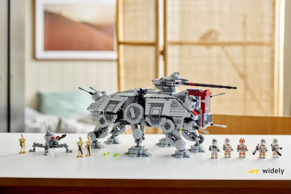 LEGO 75337 – Maszyna Krocząca AT-TE z Gwiezdnych Wojen